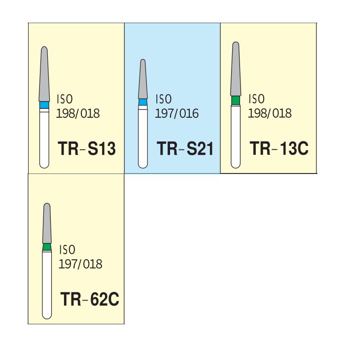 Diamond Bur FG #TR-13C - Mani